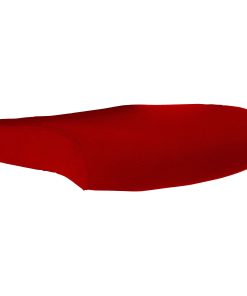 Lorell Removable Mesh Seat Cover - 19" Length x 19" Width - Polyester Mesh - Red - 1 Each