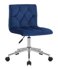 Glamour Home Amali Office Chair, Blue 2