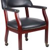 HON® Volt Mesh Back Bonded Leather Task Stool, Extended Height And Foot Ring, Black 3