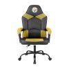 Flash Furniture HERCULES Series Commercial Grade 770-lb Capacity Ergonomic Stack Chairs With Lumbar Support, Gray/Silver, Set Of 5 Chairs 3