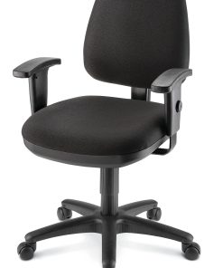 WorkPro® Patriot Multifunction Ergonomic Fabric Task Chair, Black, BIFMA Compliant 2