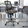 VARI Ergonomic Nylon High-Back Task Chair, With Headrest, Black 3