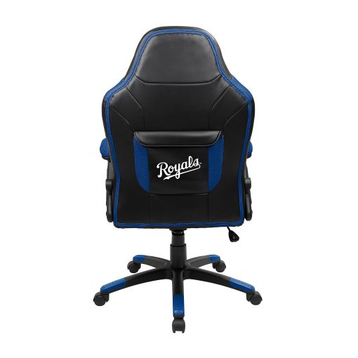 Imperial MLB Faux Leather Oversized Computer Gaming Chair, Kansas City Royals - Image 2