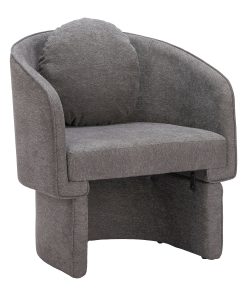 Zuo Olya Accent Chair, Truffle Gray