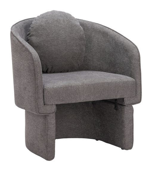 Zuo Olya Accent Chair, Truffle Gray