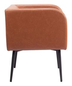 Zuo Horbat Dining Accent Chair, Brown 2
