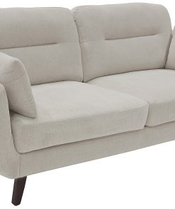 Serta® Sierra Collection Sofa, Ivory/Chestnut 2