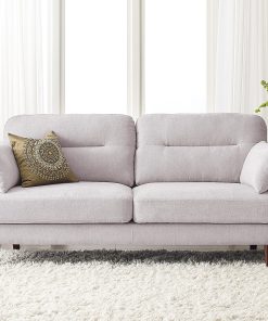 Serta® Sierra Collection Sofa, Ivory/Chestnut