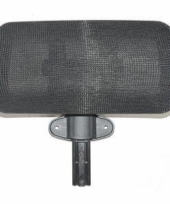 Lorell® Multifunction Mesh High-Back Headrest, Black 2
