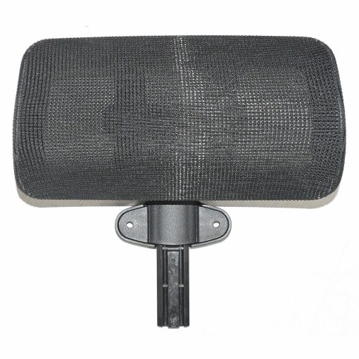 Lorell® Multifunction Mesh High-Back Headrest, Black - Image 2