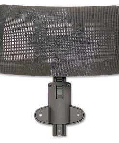 Lorell® Multifunction Mesh High-Back Headrest, Black