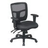 Office Star™ Big And Tall Fabric/Air Grid® Mesh Back High-Back Chair, Black 4