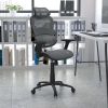 LumiSource Cosmo Chair, Walnut/Gray 4