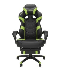 RESPAWN 110 Pro Gaming Chair, With Footrest & Headrest Pillow, Green, RSP110V2GRN 2
