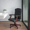 Baxton Studio Farah Dining Chairs, Black/Rose Gold, Set Of 2 Chairs 4