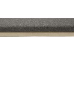 Monarch Specialties Avis Bench, 20-1/4”H x 47-1/2”L x 16”D, Gray 2