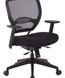 Office Star™ Space Seating 55 Series Air Grid® Mesh Office Chair, Black 2