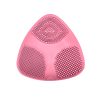 Conair True Glow® Skinpod Silicone Cleansing Facial Brush, 3-7/8”H x 3-7/8”W x 3-7/8”D, Pink