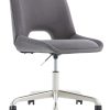 HON SmartLink Plastic 4-Leg 14”H Stackable Chairs, Regatta/Platinum, Set Of 4 Chairs 3