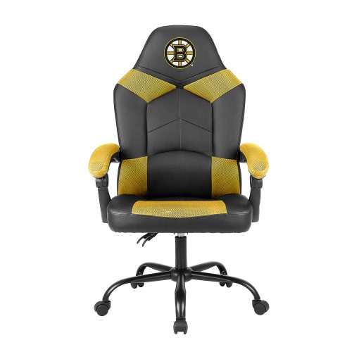 Imperial NHL Adjustable Oversized Vinyl High-Back Office Task Chair, Boston Bruins - Image 2