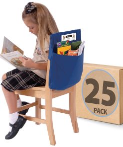 Victor Seat Sack® Chair Covers, Polyester, 12″ x 1/2″, Blue, Pack Of 25 Covers 2