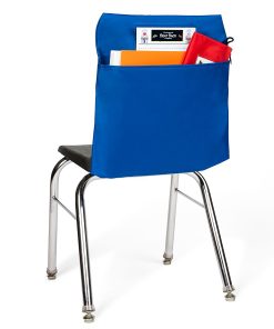 Victor Seat Sack® Chair Covers, Polyester, 12" x 1/2", Blue, Pack Of 25 Covers