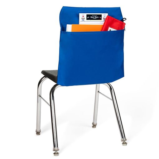 Victor Seat Sack® Chair Covers, Polyester, 12" x 1/2", Blue, Pack Of 25 Covers