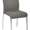 HON Smartlink 4-Leg Plastic Stackable Chairs, Onyx, Set Of 4 Chairs 3