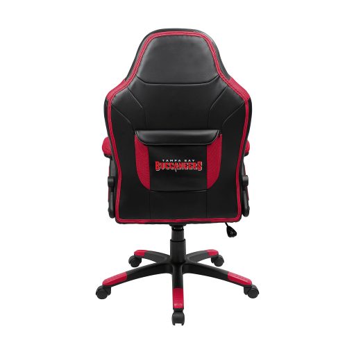 Imperial NFL Faux Leather Oversized Computer Gaming Chair, Tampa Bay Buccaneers - Image 2