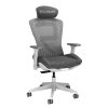 Flash Furniture HERCULES Series Premium Plastic Folding Chairs, Gray, Set Of 10 Chairs 4