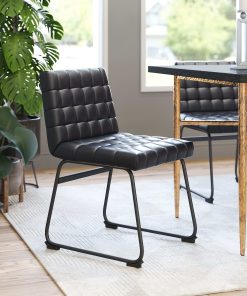 Zuo Pago Dining Accent Chairs, Black, Set Of 2 Chairs 2