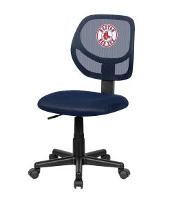 Imperial MLB Mesh Mid-Back Armless Task Chair, Boston Red Sox 2
