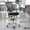 Glamour Home Beatriz Fabric Counter Height Stools, Beige, Set Of 2 Stools 4