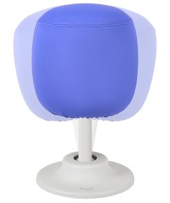 Kore Design™ Kids Adjustable Pivot Stool, Blue/White, KDAP2524WH 2