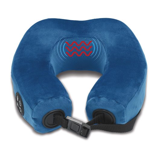 Conair ConairCare® HeatShiatsu NM25F Neck Rest Massager, 3”H x 12”W x 12”D, Blue