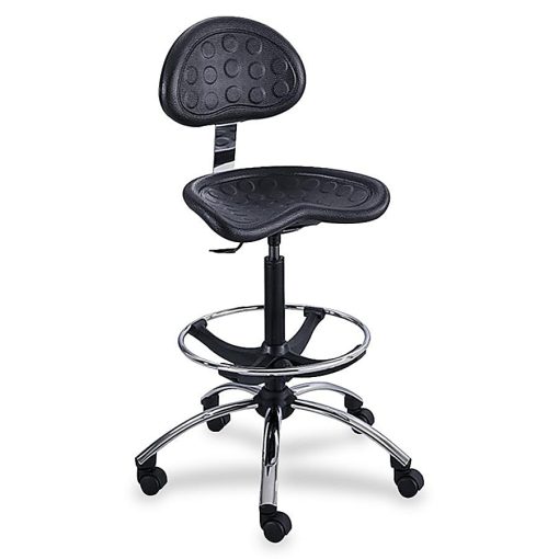 Safco® SitStar™ Stool, Black/Chrome - Image 2