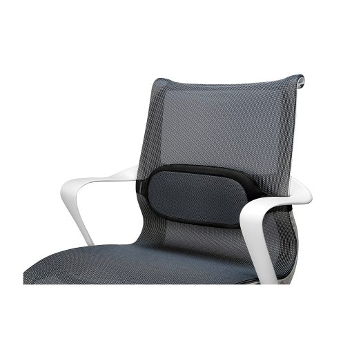 Fellowes® I-Spire Series Lumbar Cushion, 2 9/16" x 13 3/8" x 6 1/6", Black/Gray - Image 2