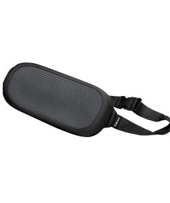 Fellowes® I-Spire Series Lumbar Cushion, 2 9/16" x 13 3/8" x 6 1/6", Black/Gray