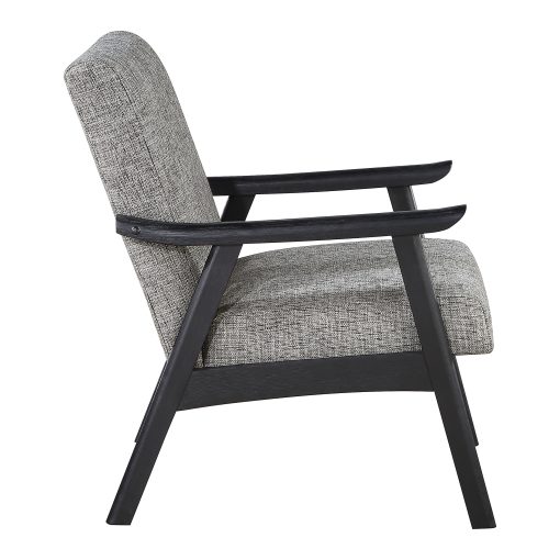 Office Star Weldon Accent Armchair, Graphite - Image 2
