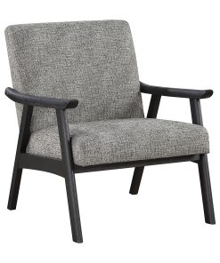 Office Star Weldon Accent Armchair, Graphite