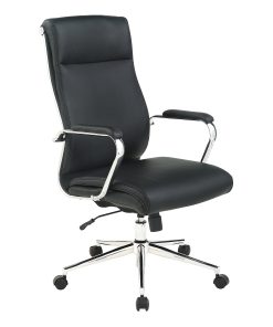 Office Star™ Dillon Ergonomic Antimicrobial Fabric High-Back Manager’s Office Chair, Black 2