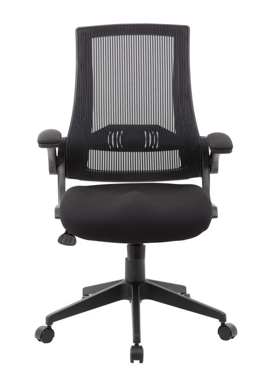 Boss Office Products Adjustable Mesh Task Chair, Black - Image 2