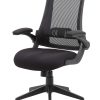Boss Office Products Adjustable Mesh Task Chair, Black