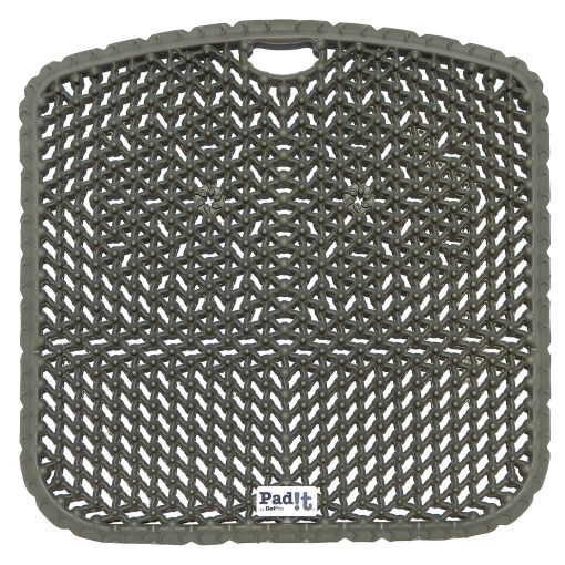 GelPro Pad-It EVA Foam 3-D Seat Cushion, 17-1/2", Green - Image 2