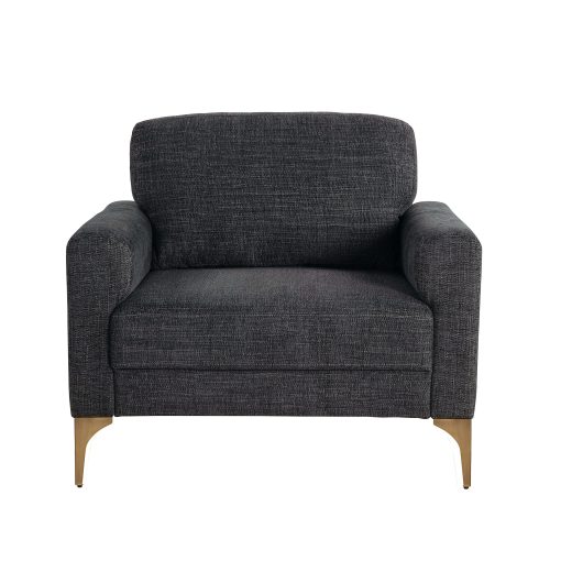 Lifestyle Solutions Mesquite Fabric Guest Chair, Black - Image 2
