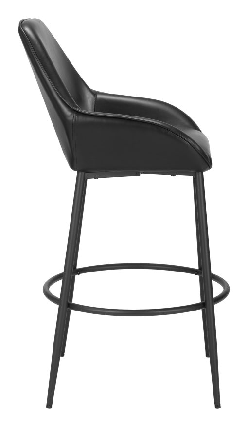 Zuo Vila Barstools, Black - Image 2
