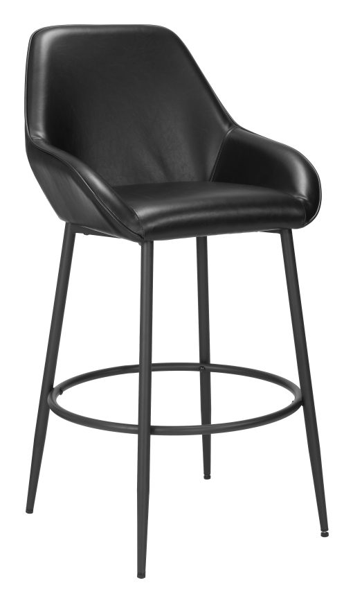 Zuo Vila Barstools, Black