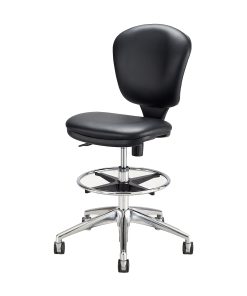 Safco® Metro Extended Chair, Black 2