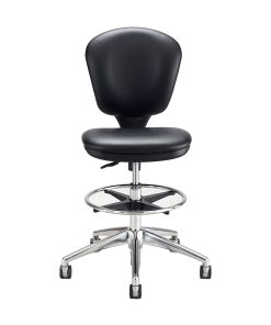 Safco® Metro Extended Chair, Black