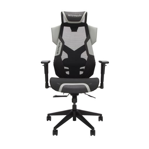 RESPAWN FLEXX Mesh Gaming Chair With Lumbar Support, Gray, RSPPRMB03GRY - Image 2